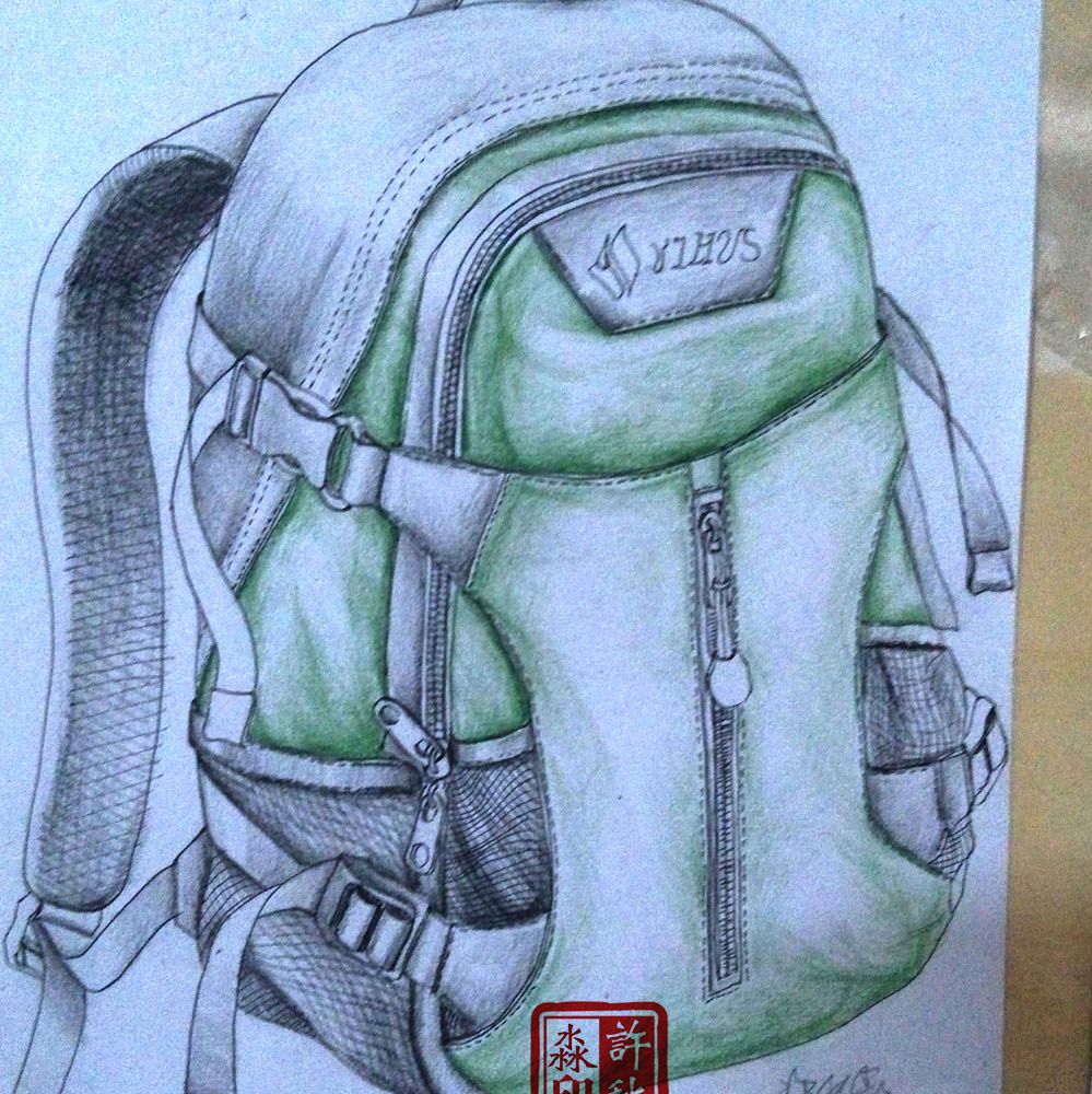 皮具箱包女包設計圖成品圖