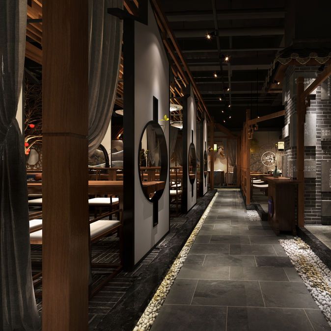 成都專業餐廳設計公司-一家風格超美的中餐廳設計