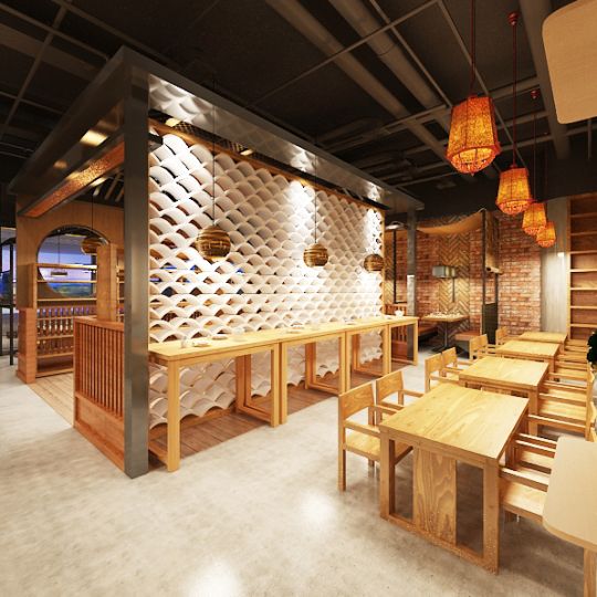 成都串串店設計公司——簽道火鍋串串