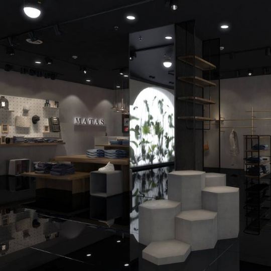 成都專業(yè)服裝店設計公司——MATAS 服裝店