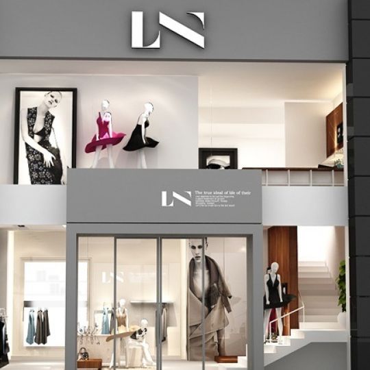 成都女裝店設計公司——LN服裝店