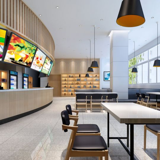 成都食堂裝修公司——航空大學食堂