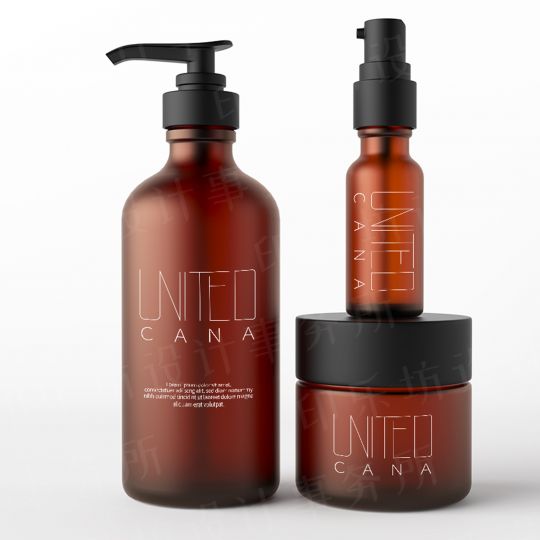 UNITED CANA文字logo設計