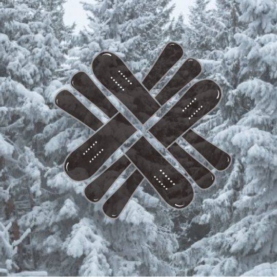 酷雪運動主題館logo設計