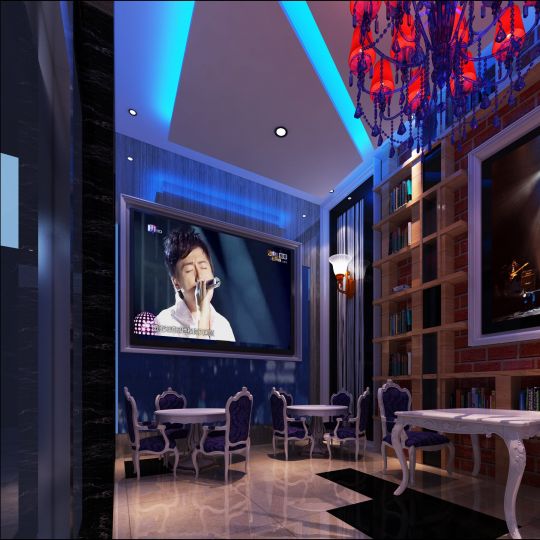 成都KTV裝修設計公司_工業風KTV——川頌裝飾