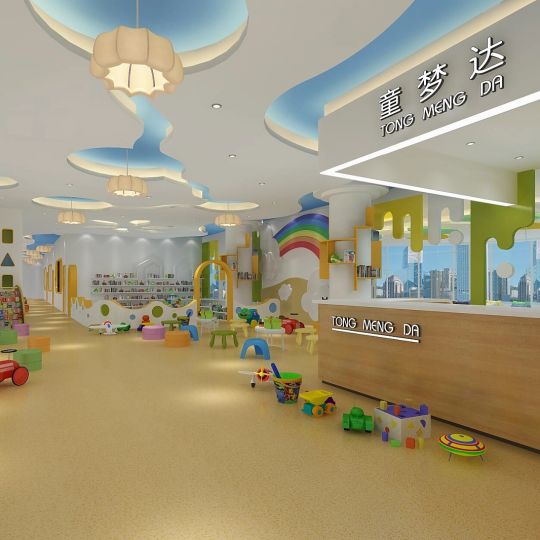 成都教育機構設計|成都兒童培訓學校裝修設計